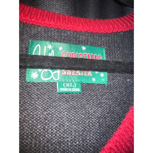 Ugly Christmas Sweater Vest Xmas Size XL - Picture 2 of 3